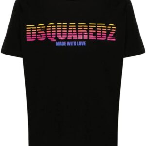 DSQUARED2 logo-print cotton T-shirt
