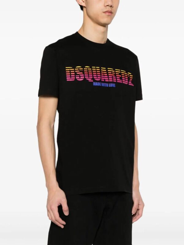 DSQUARED2  logo-print cotton T-shirt - Image 3