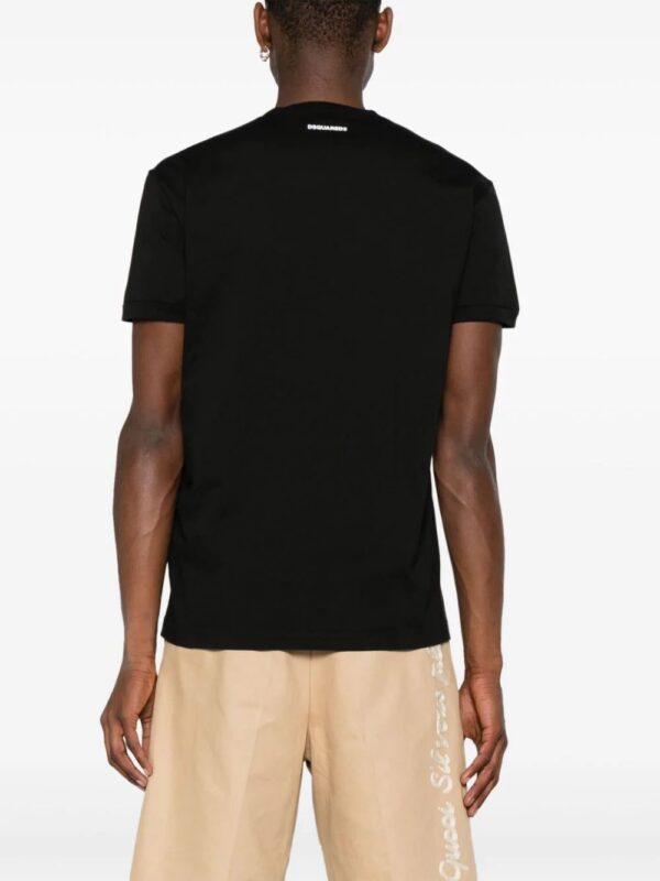 DSQUARED2  Muscle Fit cotton T-shirt - Image 4