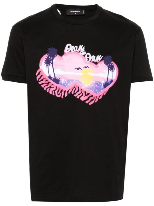 DSQUARED2  Muscle Fit cotton T-shirt