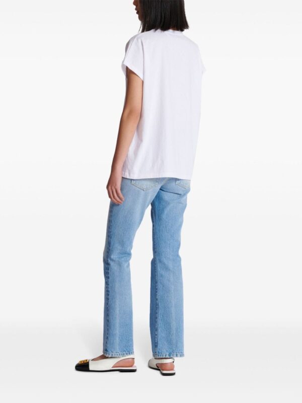 Balmain Flamingo-print cotton T-shirt - Image 4
