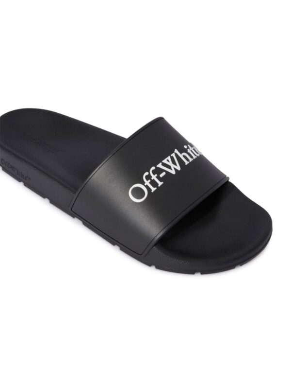 Off-White Bookish logo-print slides - Image 5