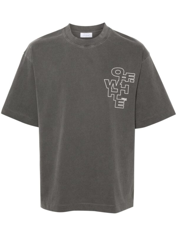 Off-White  Arrows-motif cotton T-shirt