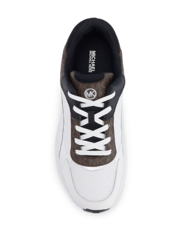 Michael Kors Sami panelled lace-up trainers - Image 4