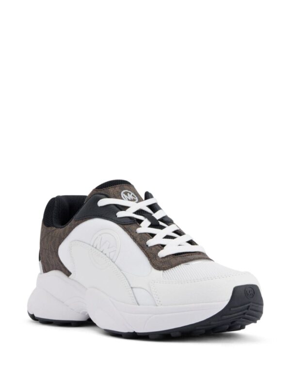 Michael Kors Sami panelled lace-up trainers - Image 2