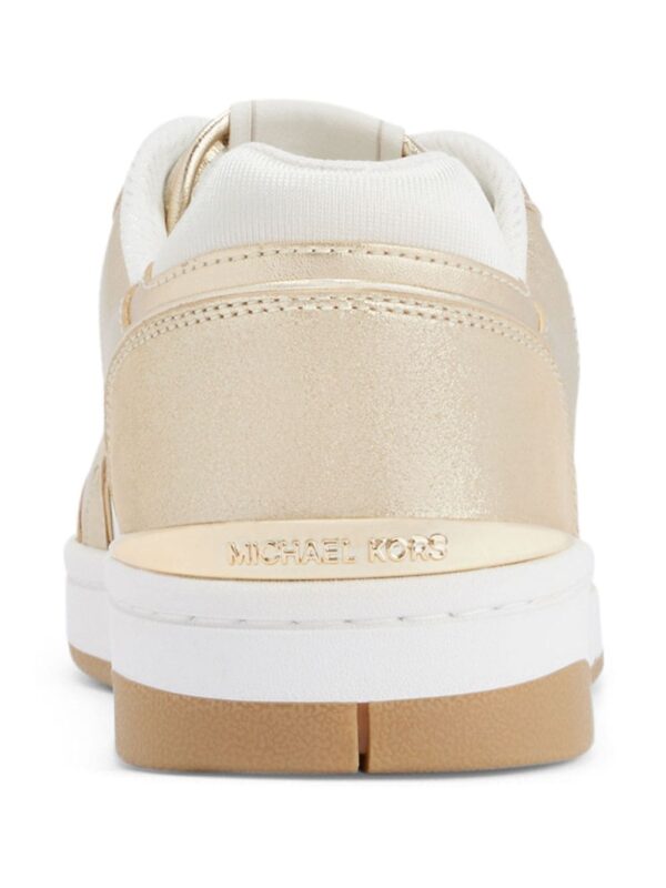 Michael Kors Rebel metallic leather sneakers - Image 3