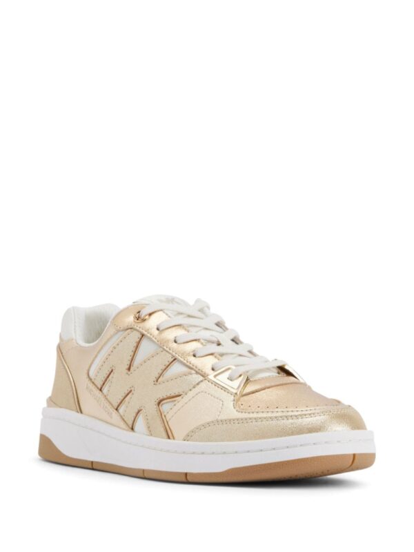 Michael Kors Rebel metallic leather sneakers - Image 2