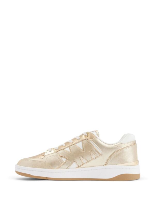 Michael Kors Rebel metallic leather sneakers - Image 5