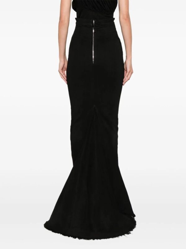 Rick Owens  Dirt Pillar maxi skirt - Image 4