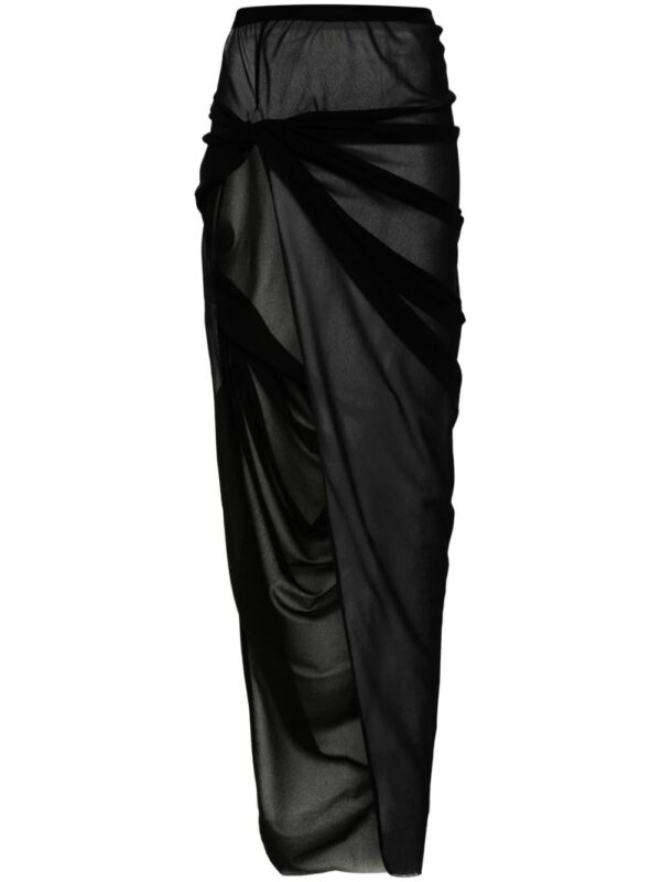 Rick Owens Lilies  Edfu maxi skirt