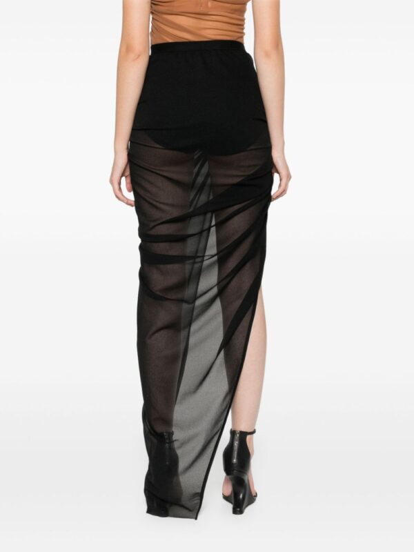 Rick Owens Lilies  Edfu maxi skirt - Image 4