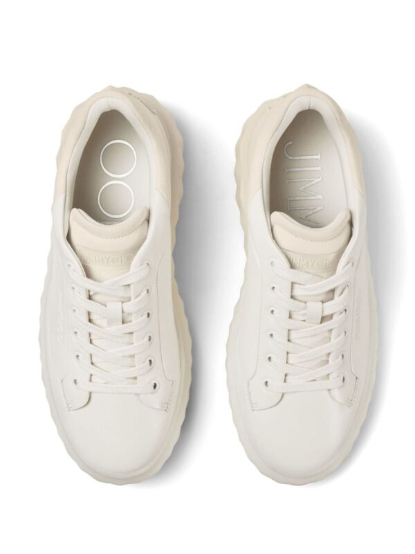 Jimmy Choo Diamond Maxi leather sneakers - Image 4