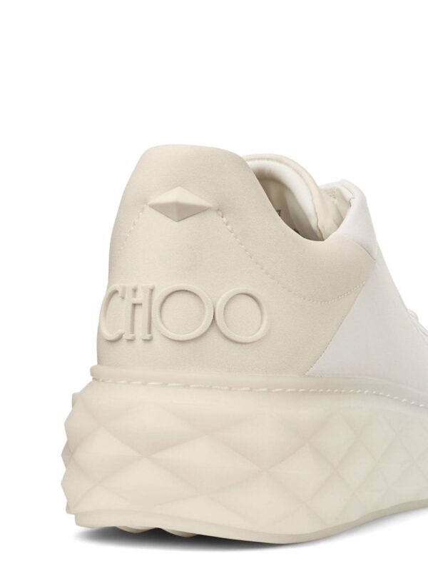 Jimmy Choo Diamond Maxi leather sneakers - Image 3