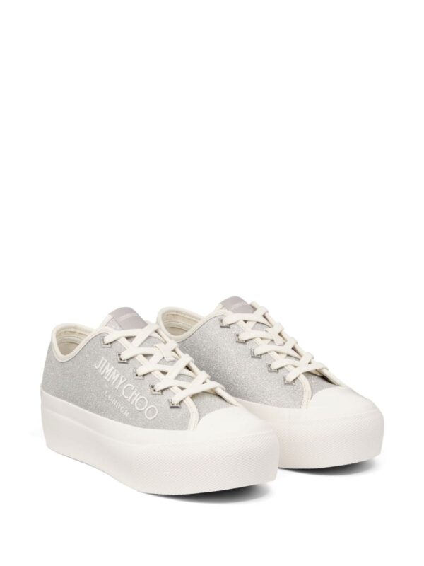 Jimmy Choo Palma Maxi glitter sneakers - Image 2