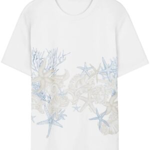 Versace  Barocco Sea cotton T-shirt