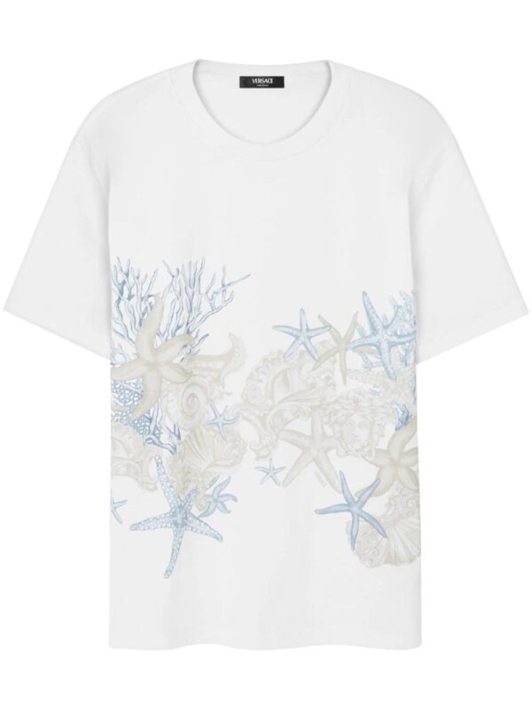 Versace  Barocco Sea cotton T-shirt