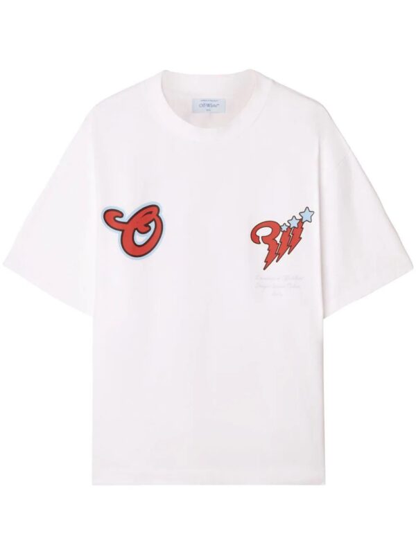 Off-White  graphic-print T-shirt