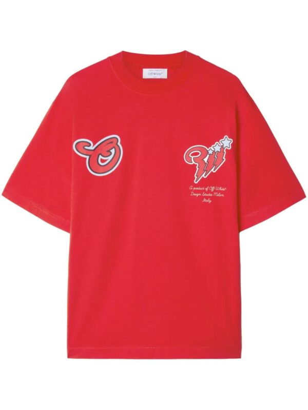 Off-White  logo-print T-shirt
