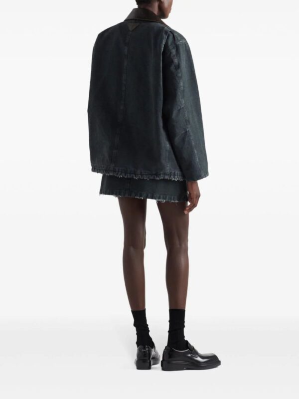 Prada  A-line denim miniskirt - Image 3