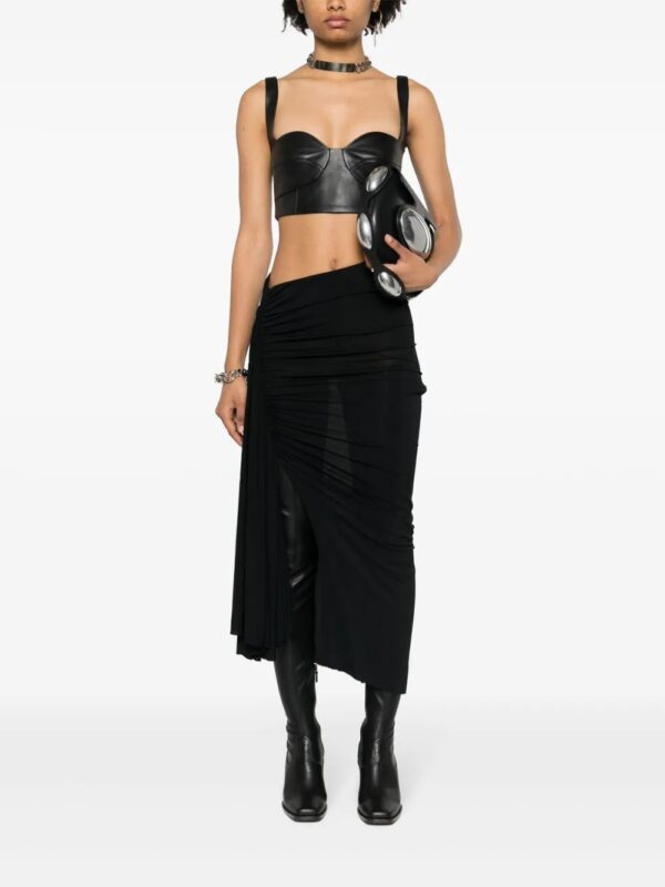 Rick Owens Lilies  Fog asymmetric draped skirt - Image 2