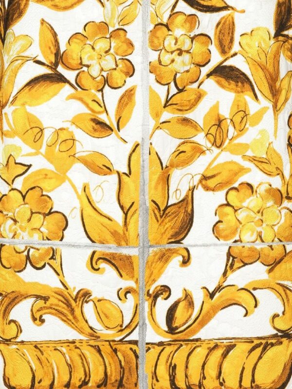 Dolce & Gabbana  Majolica-print pencil skirt - Image 2