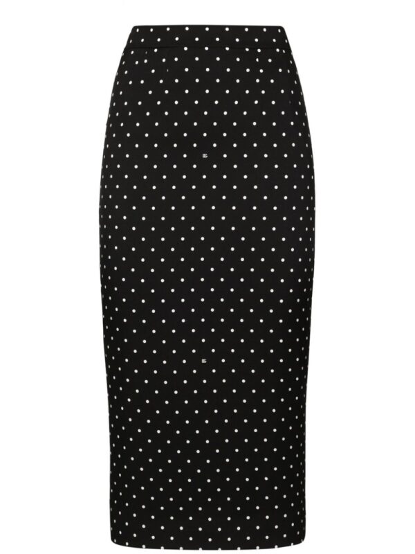 Dolce & Gabbana  polka-dot pencil skirt