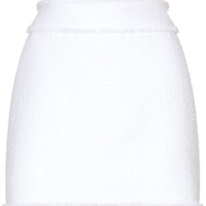 Dolce & Gabbana  A-line tweed mini skirt