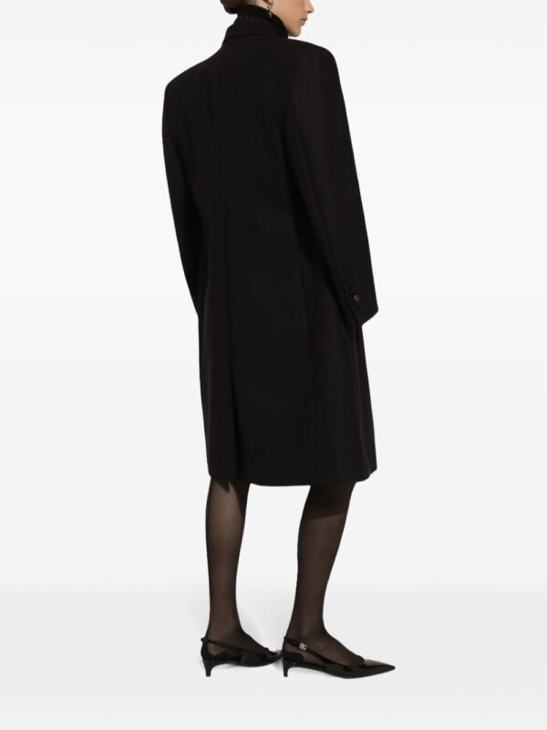 Dolce & Gabbana  pinstripe-pattern wool skirt - Image 4