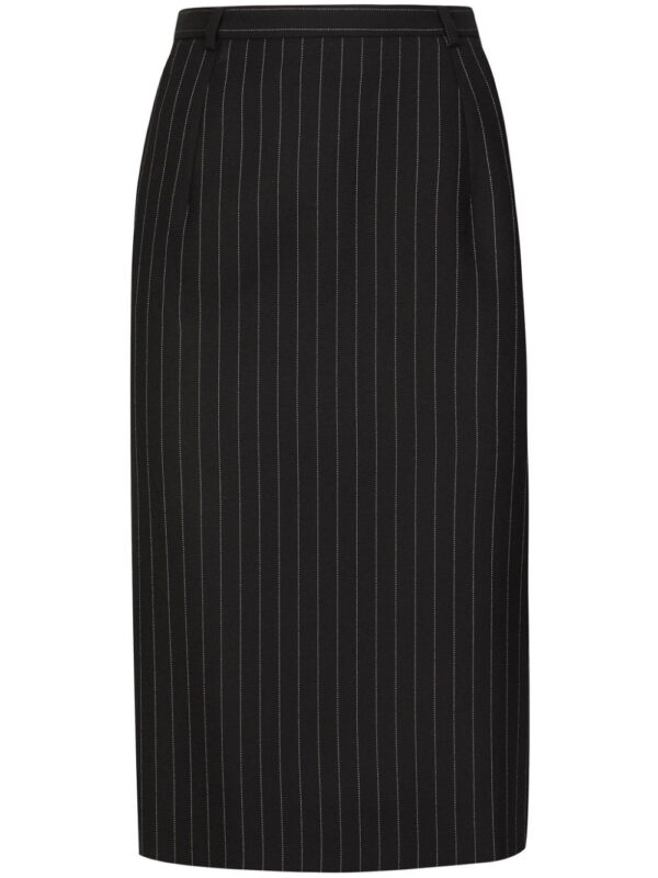 Dolce & Gabbana  pinstripe-pattern wool skirt