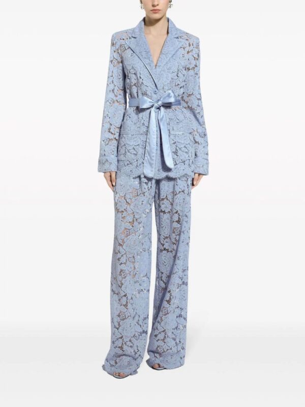 Dolce & Gabbana  floral-lace shirt - Image 3