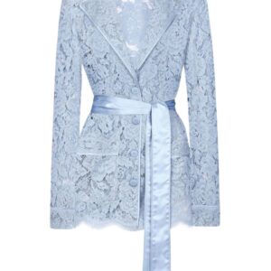 Dolce & Gabbana  floral-lace shirt