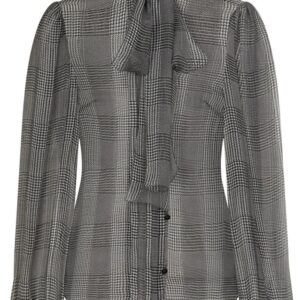 Dolce & Gabbana  Prince of Wales check blouse