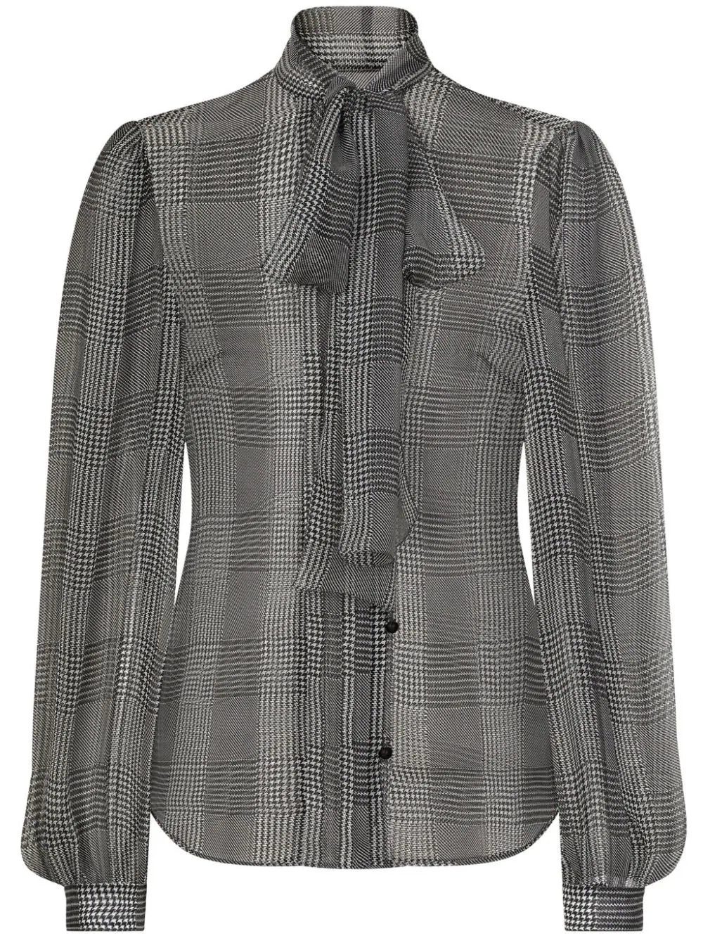 Dolce & Gabbana Prince of Wales check blouse