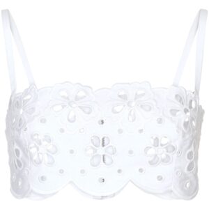 Dolce & Gabbana cut-out detailed cotton top