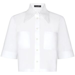 Dolce & Gabbana cropped cotton shirt