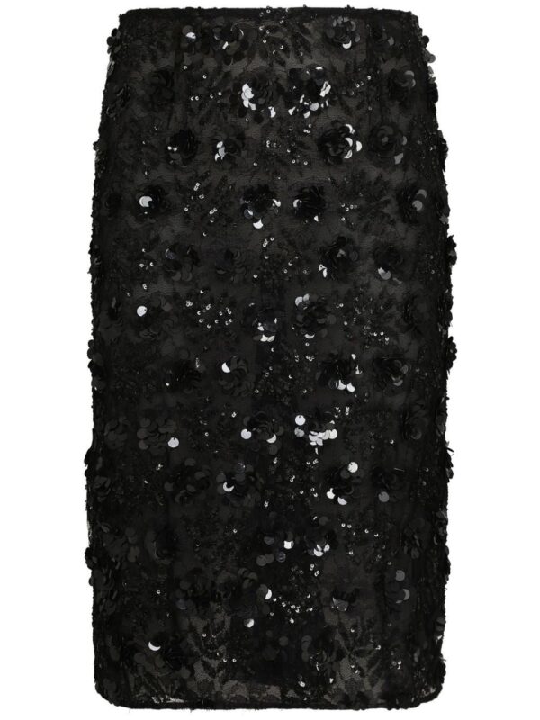 Dolce & Gabbana  sequin-embellished skirt