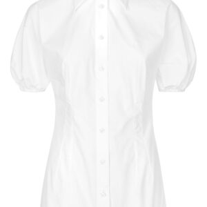 Dolce & Gabbana short puff-sleeves shirt