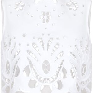 Dolce & Gabbana cut-out cotton crop top