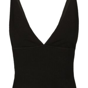 Dolce & Gabbana ribbed-knit cropped tank top