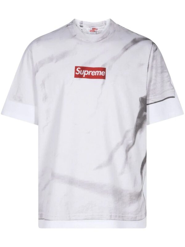 Supreme  x MM6 Maison Margiela box logo T-shirt
