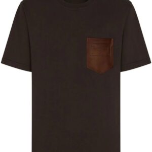 Dolce & Gabbana logo-stamp cotton T-shirt