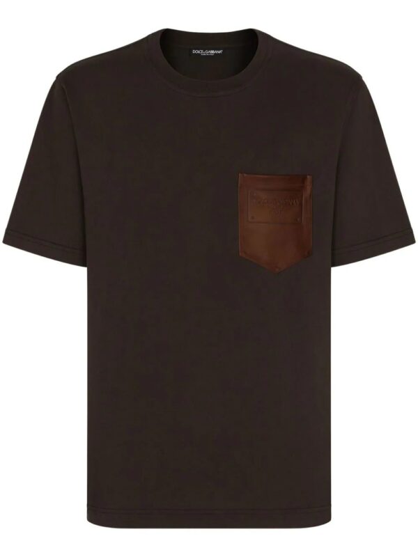 Dolce & Gabbana  logo-stamp cotton T-shirt