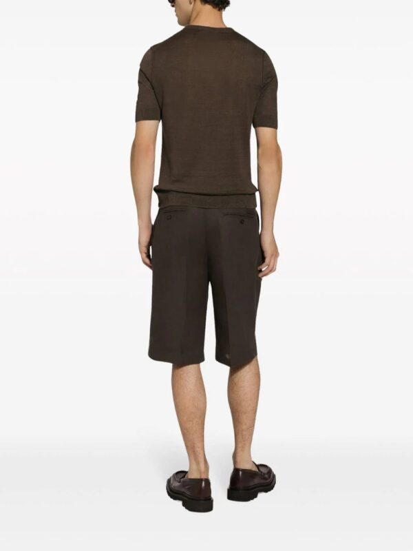 Dolce & Gabbana  logo-appliqué round-neck T-shirt - Image 4