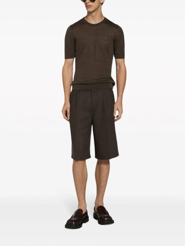 Dolce & Gabbana  logo-appliqué round-neck T-shirt - Image 2