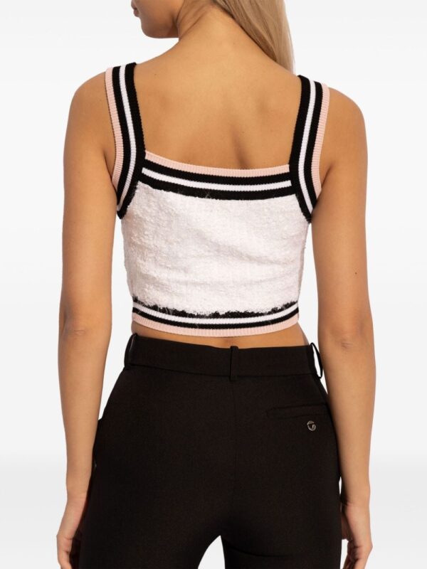 Balmain white tweed top - Image 4