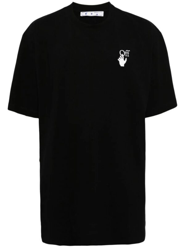 Off-White  Marker crew-neck cotton T-shirt