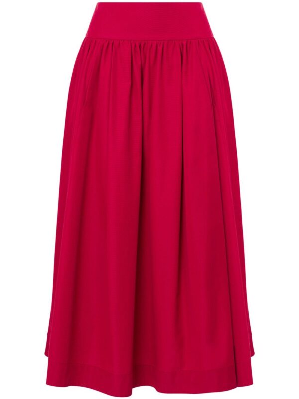 Moschino  high-waist pleated skirt