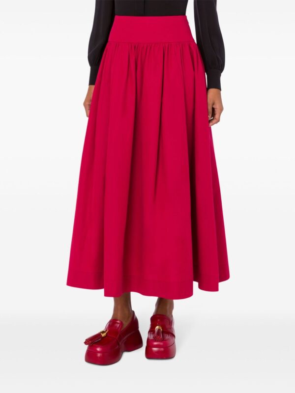 Moschino  high-waist pleated skirt - Image 2
