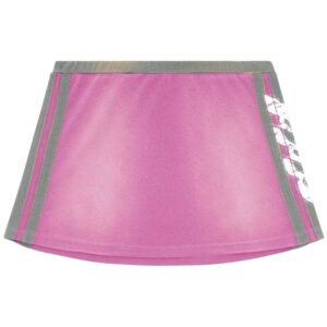 Diesel  O-Uncut-Stripe cotton miniskirt