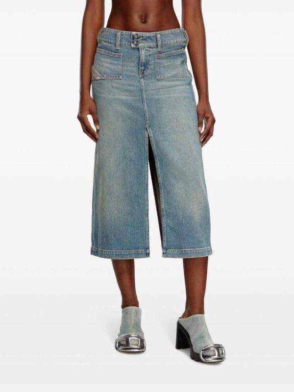 Diesel  De-Hush denim midi skirt - Image 3